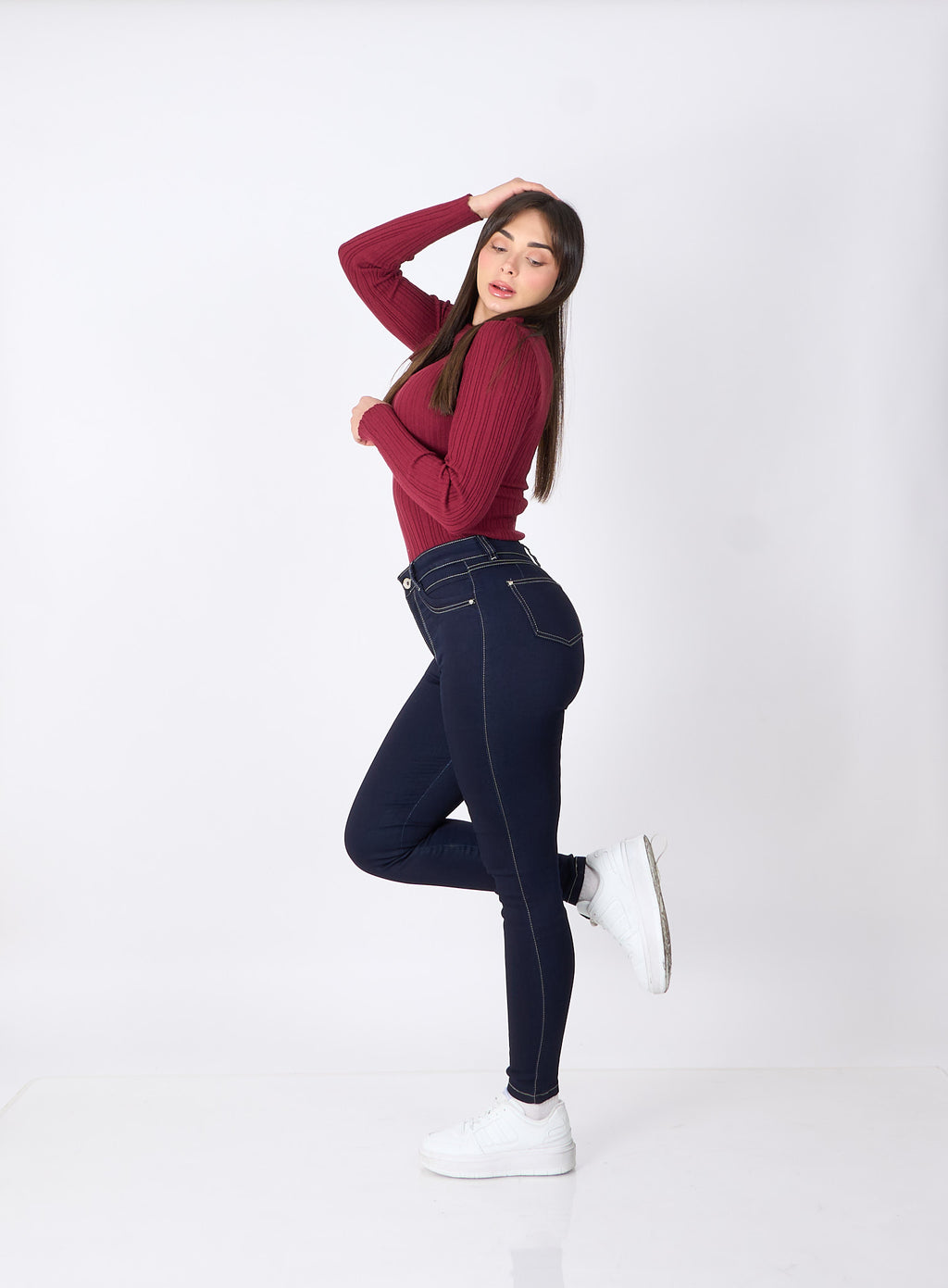 Skinny Clasico Azul
