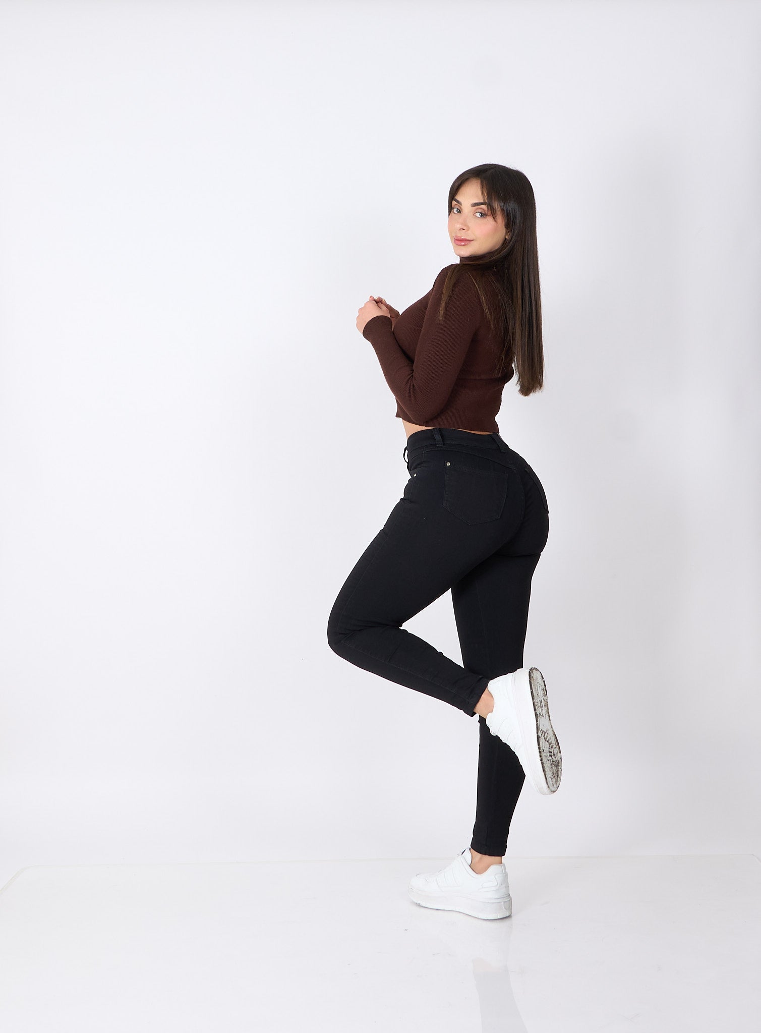 Skinny Clasico Negro