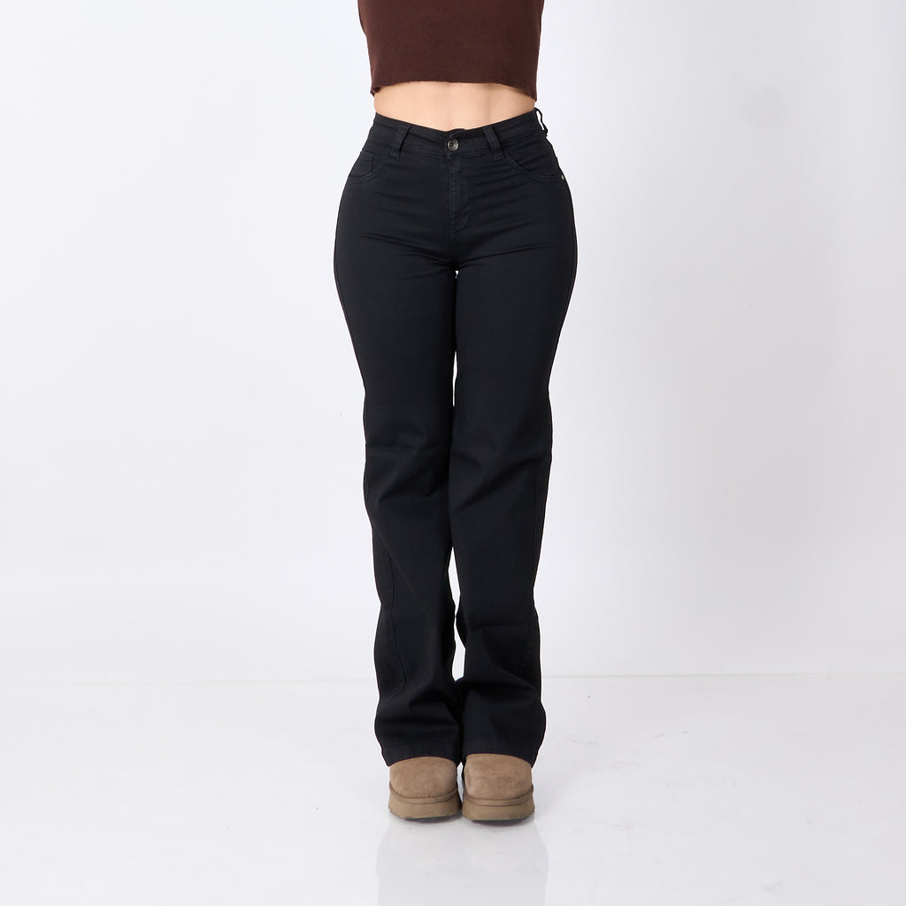 Wide Leg Clásico Negro