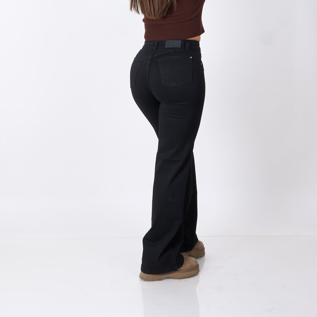 Wide Leg Clásico Negro