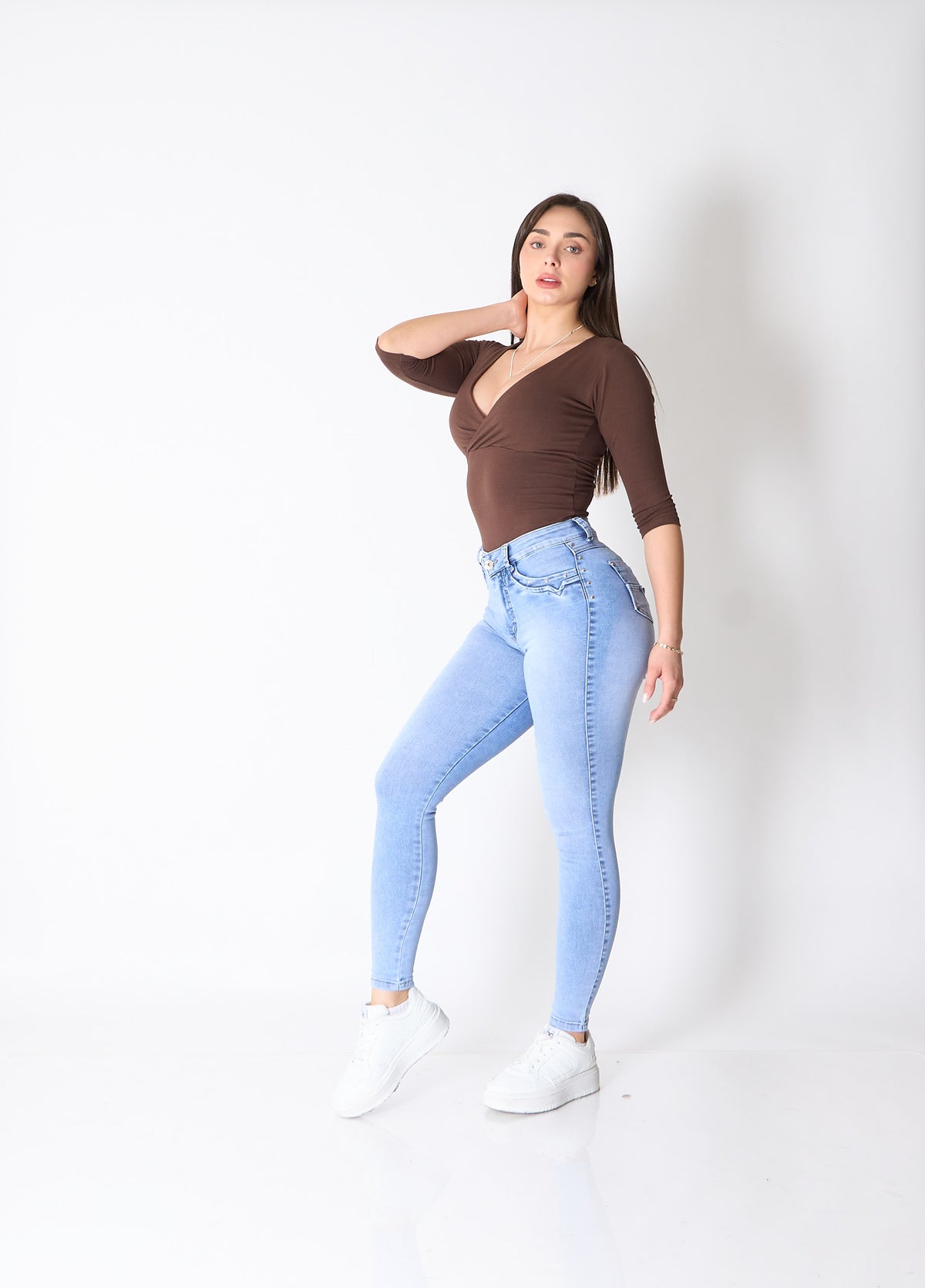Skinny Barcelona Celeste