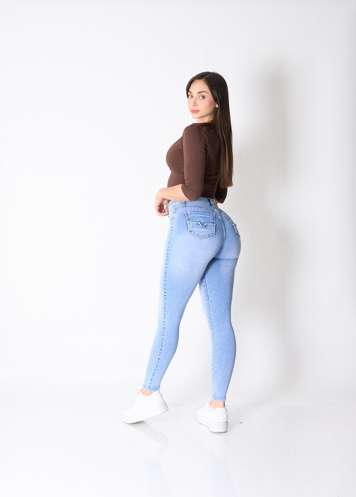 Skinny Barcelona Celeste