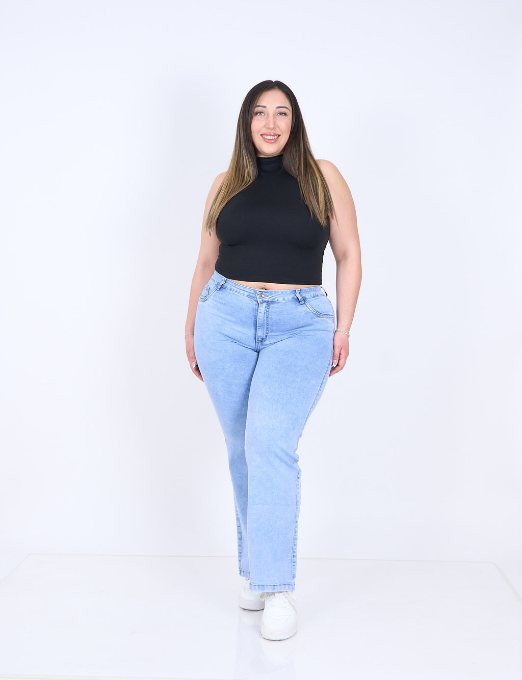Wide Leg Clasico Celeste