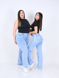 Wide Leg Clasico Celeste