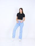 Wide Leg Clasico Celeste
