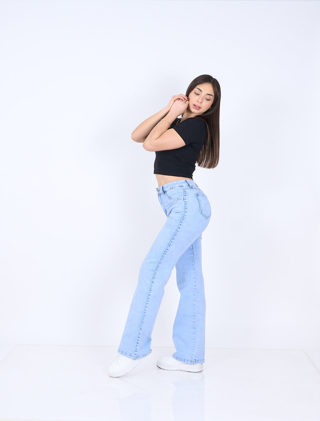 Wide Leg Clasico Celeste