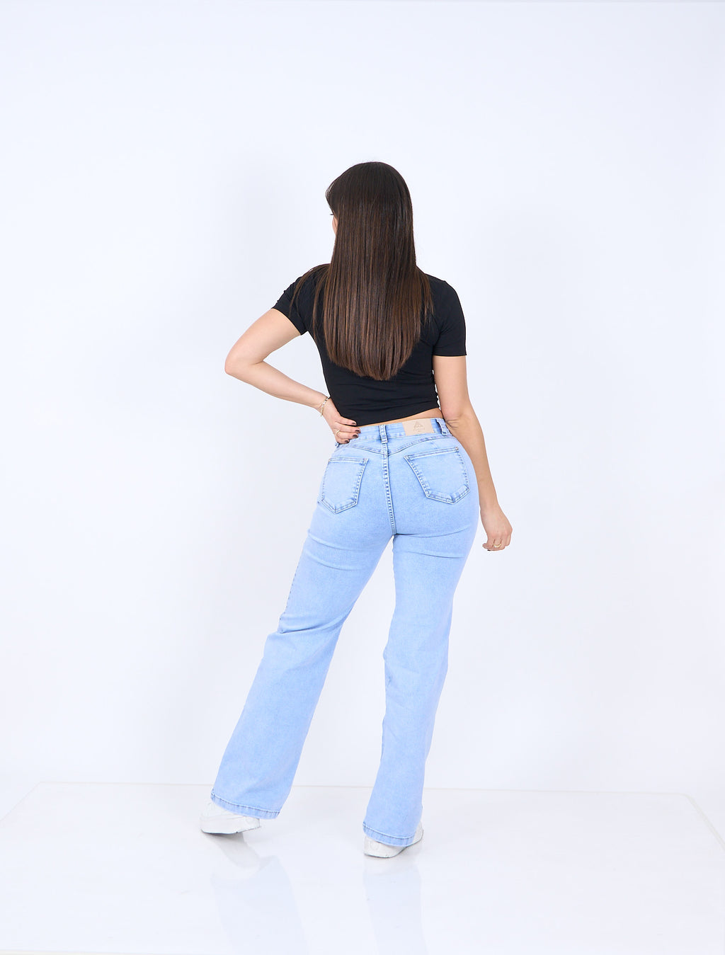 Wide Leg Clasico Celeste