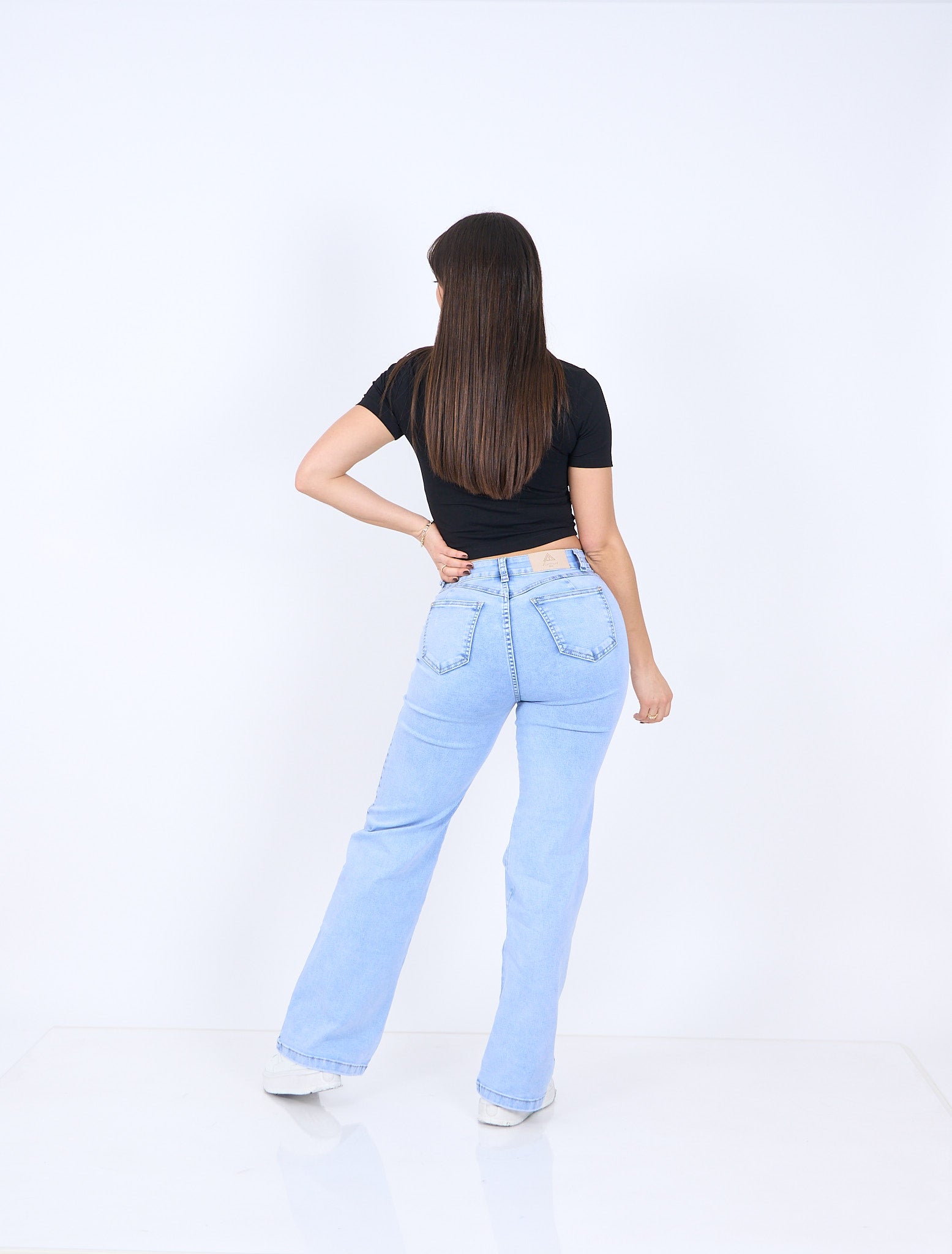 Wide Leg Clasico Celeste