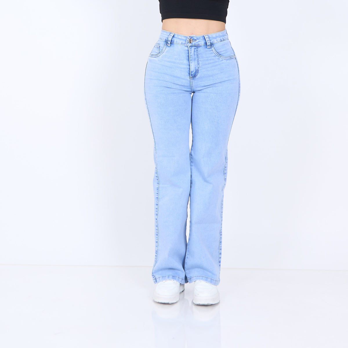 Wide Leg Clasico Celeste