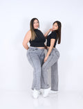Wide Leg Clasico Gris