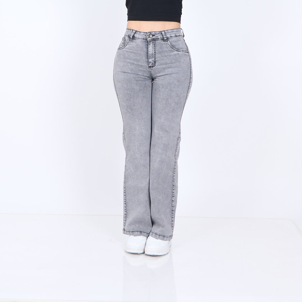 Wide Leg Clasico Gris