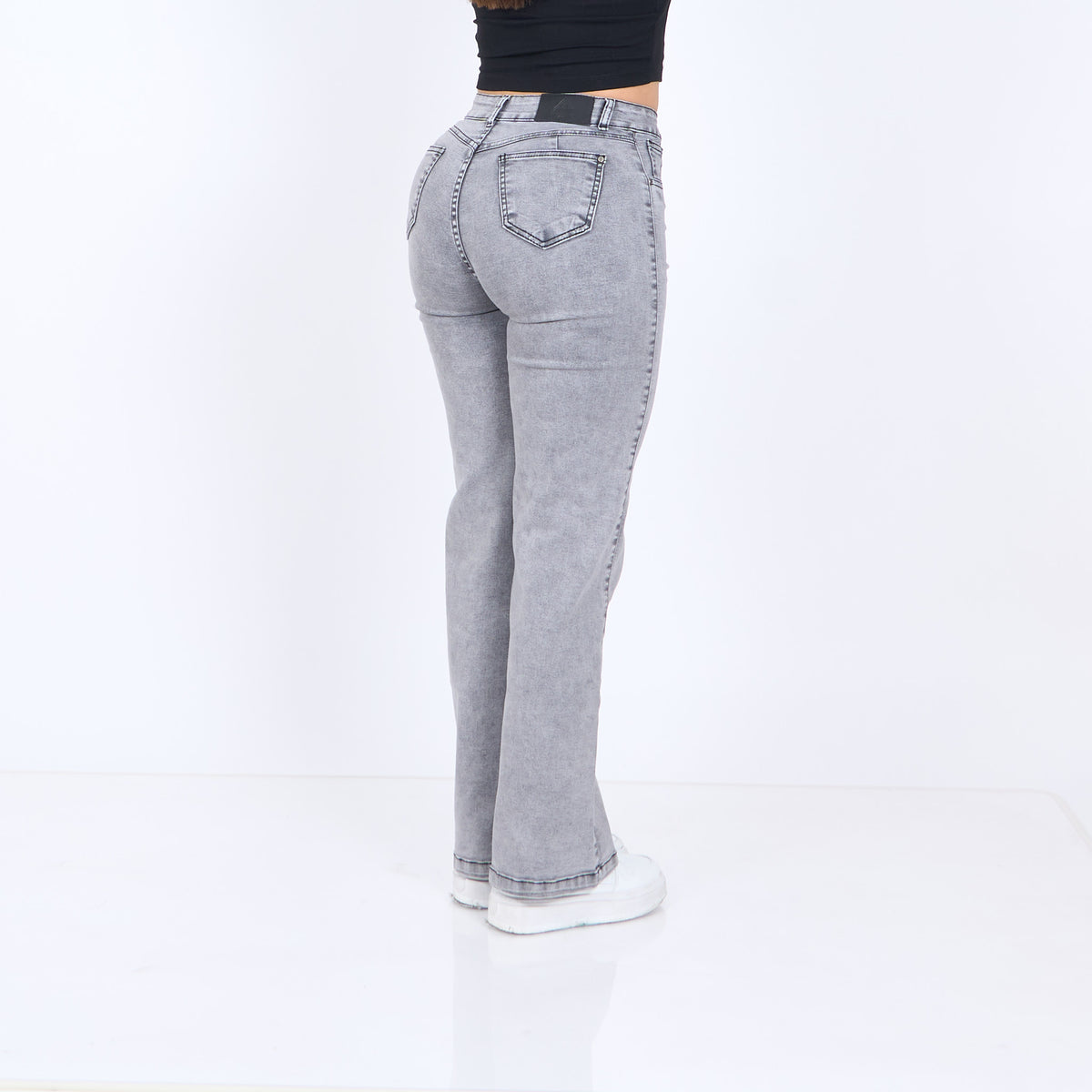 Wide Leg Clasico Gris