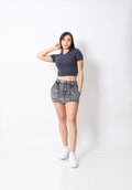 Falda Short Dubai Gris