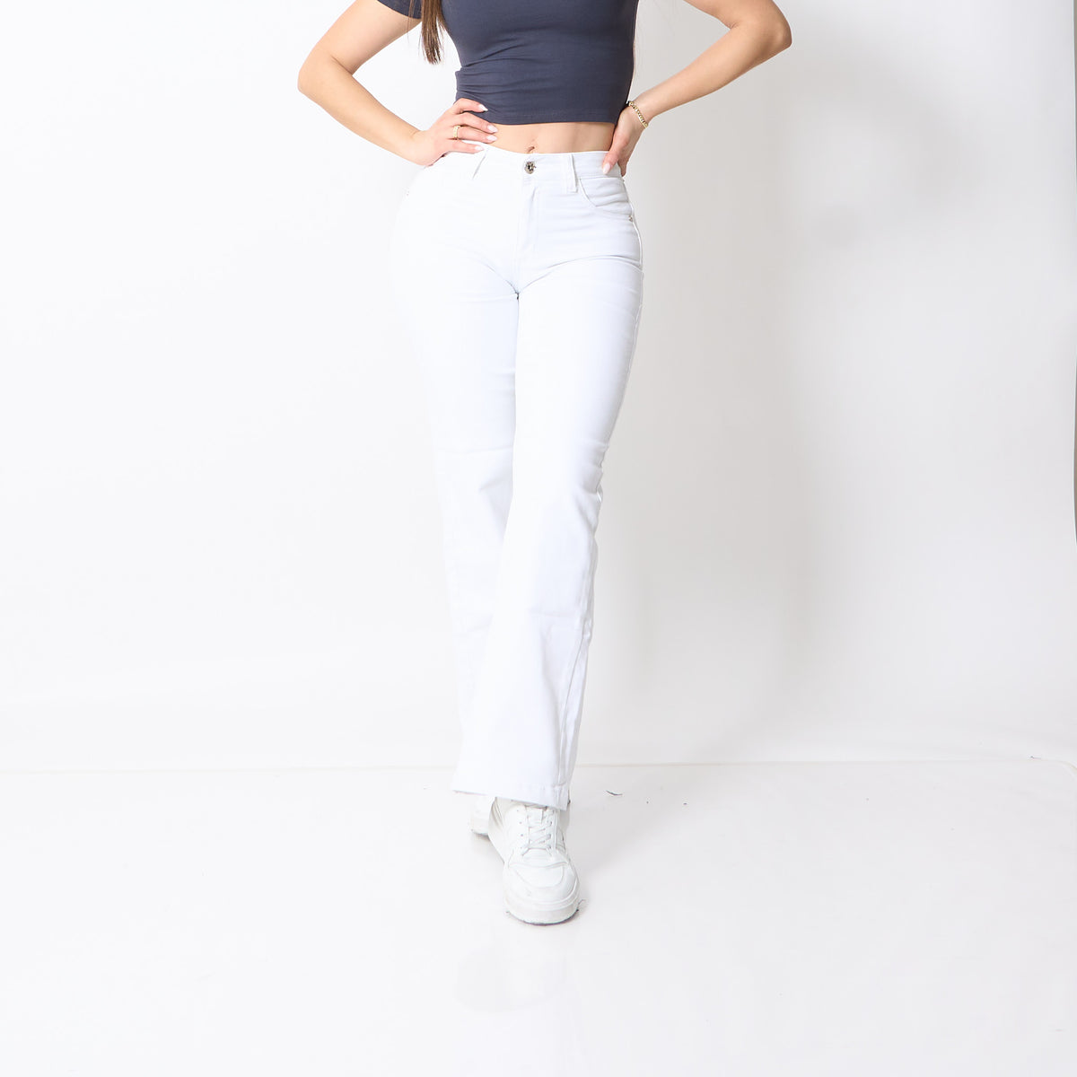 Wide Leg Clasico Blanco