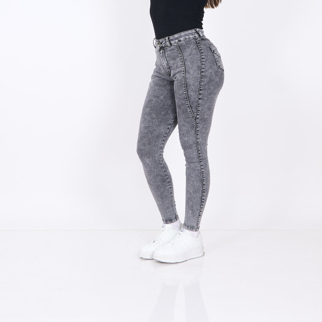 Skinny Vaquera Gris