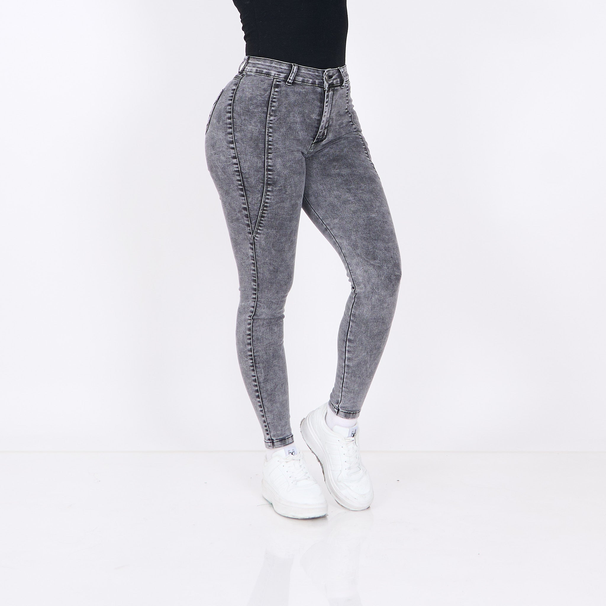 Skinny Vaquera Gris