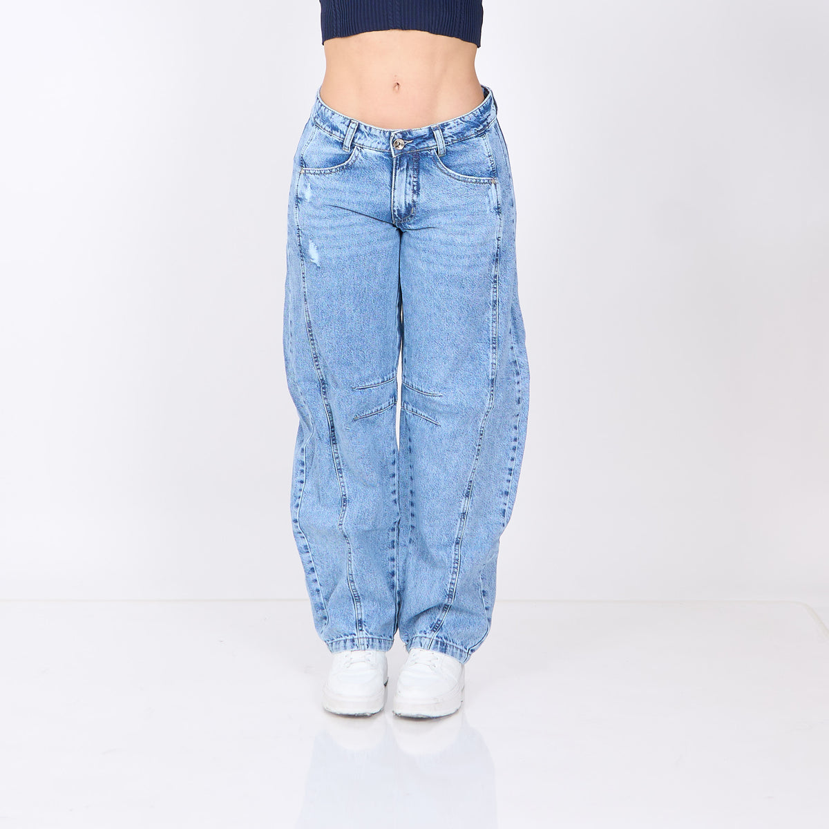 Wide Leg Curvi Celeste
