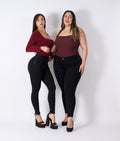 Skinny Trenzado Negro