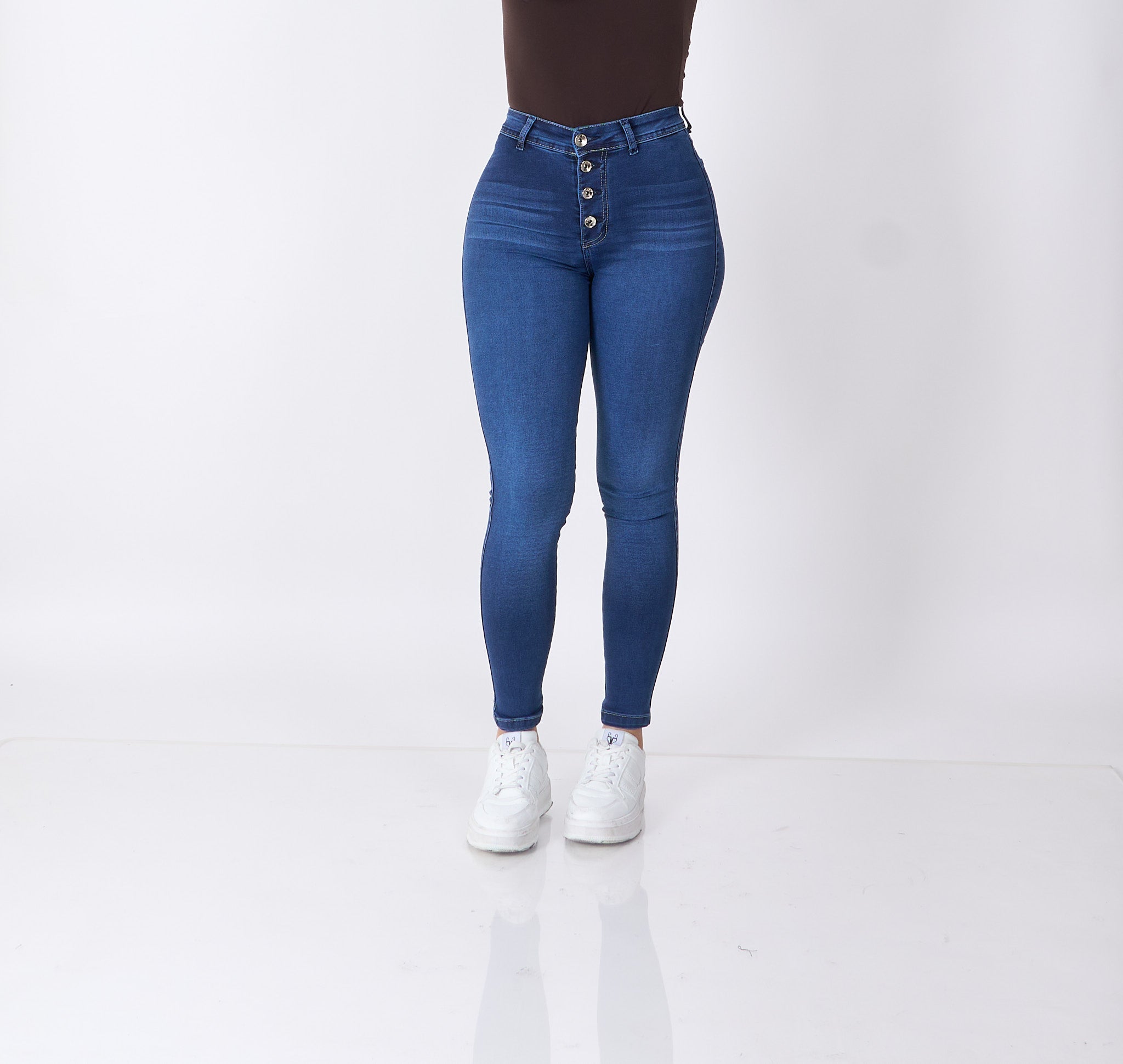 Skinny Fit Reductor Azul
