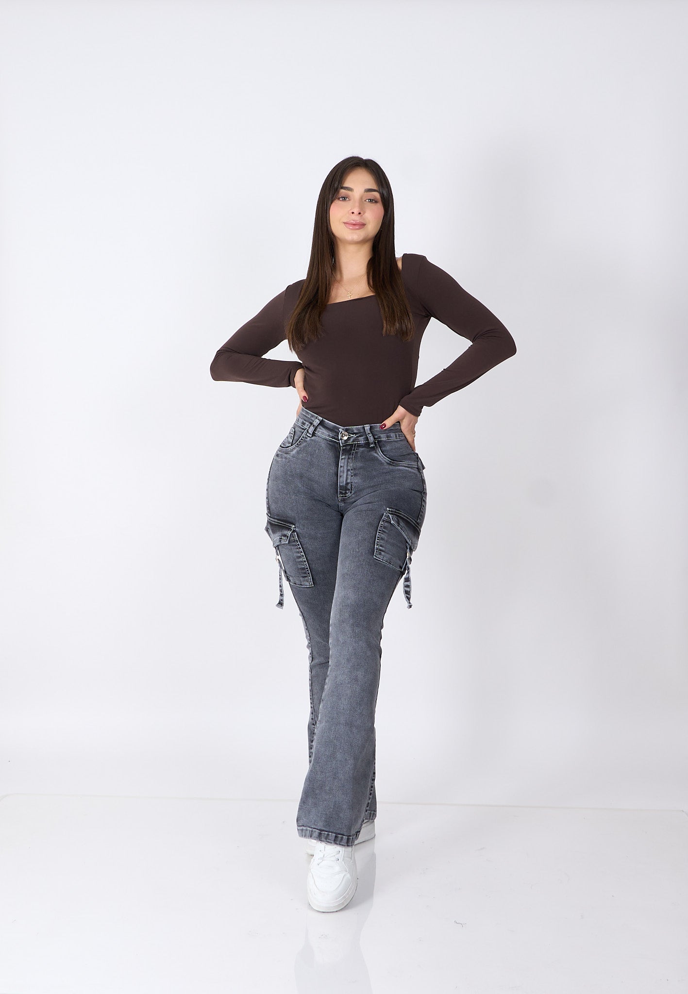 Flare Cargo Gris