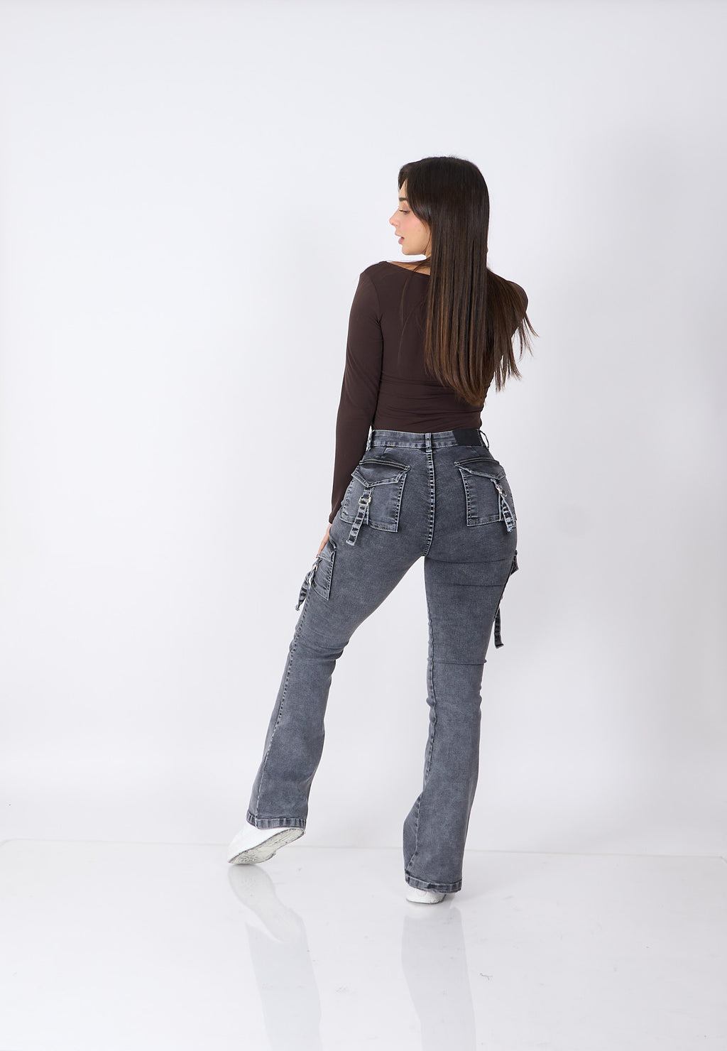 Flare Cargo Gris