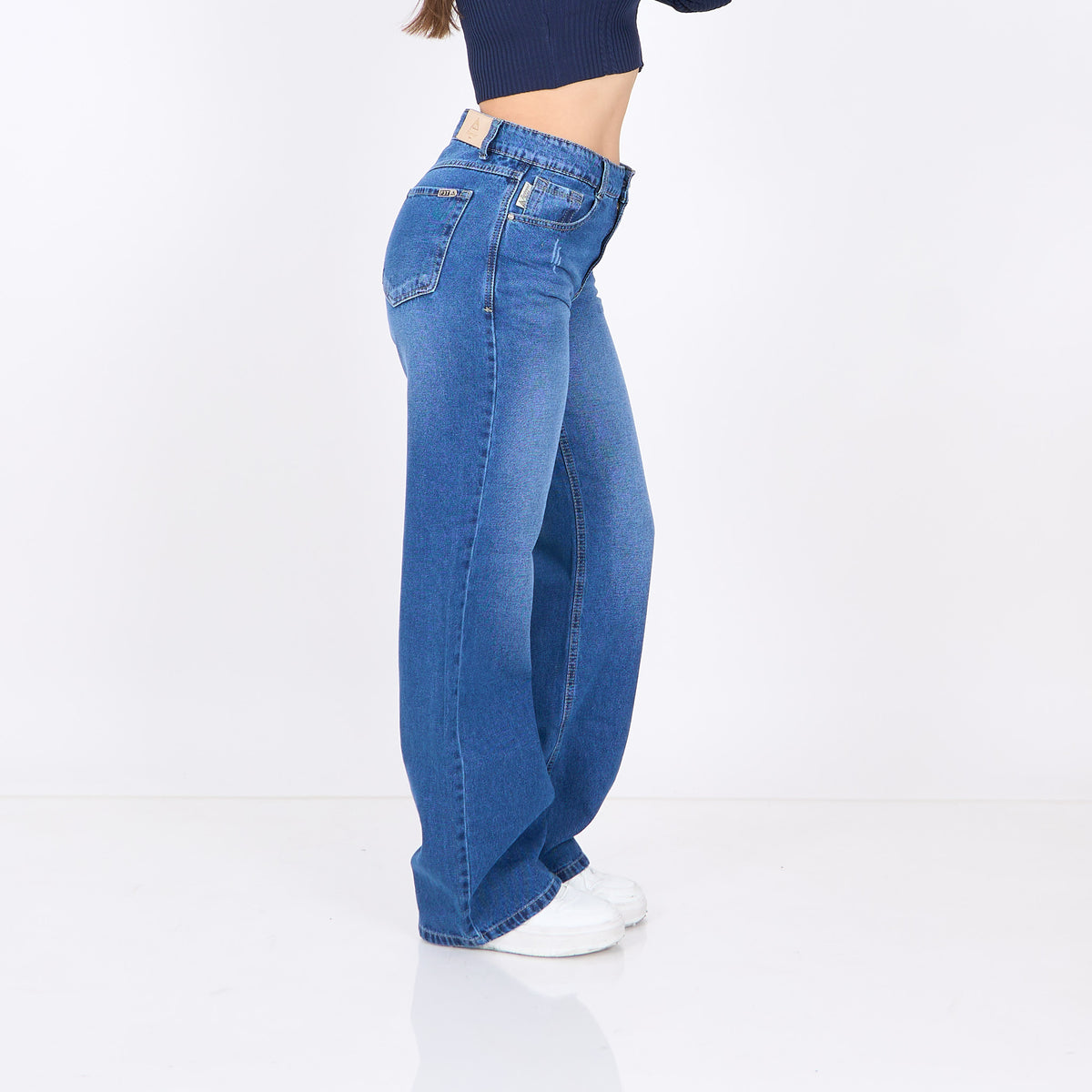 Wide Leg Domi Azul